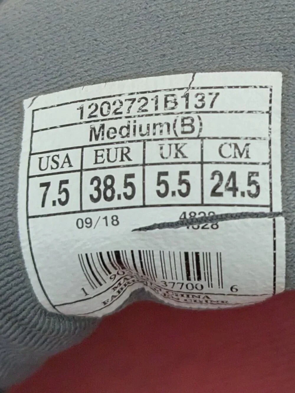 Brooks Womens Bedlam 1202721B137 Gray Running Shoes Lace Up Low Top Size 7.5